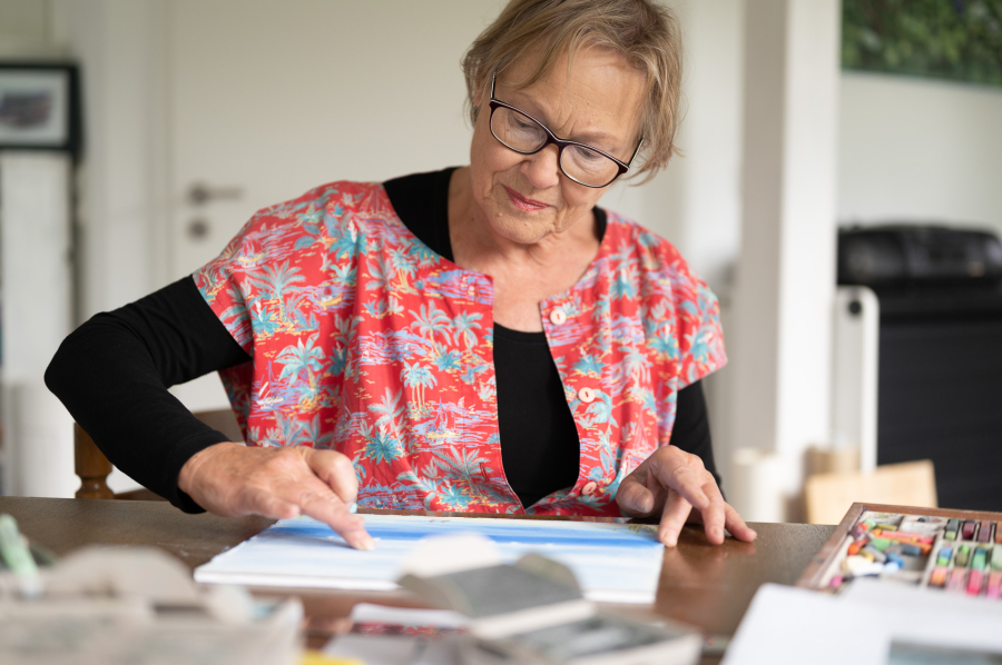 Gisela-im-Atelier